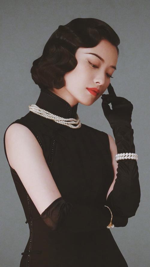 倪妮穿旗袍的那种民国风情太绝了