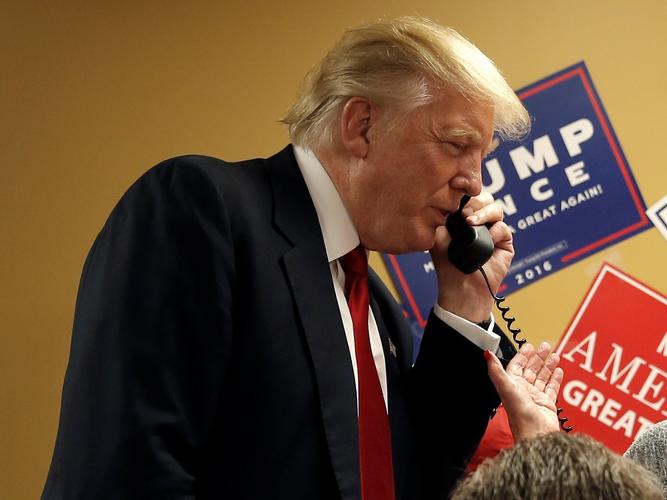 特朗普 路透社图