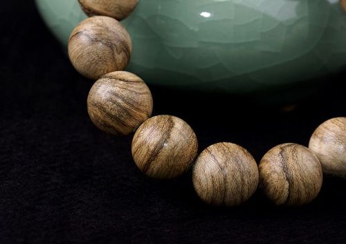 大德【正品】天然沉香 马泥涝沉香手串16mm 油线丰富 18.9g 孤品