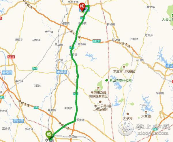 大悟县泉水山庄在哪里?大悟县泉水山庄自驾怎么去?