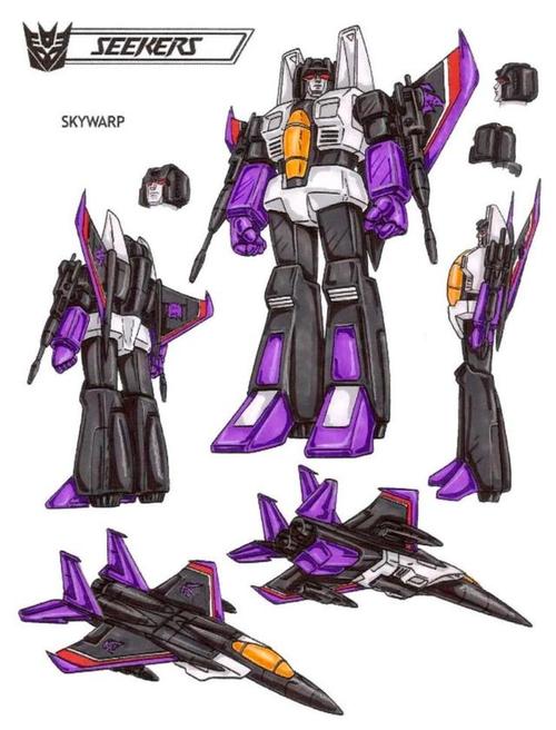 变形金刚动漫人物:改造重涂霸天虎追踪队-宙斯版闹翻天