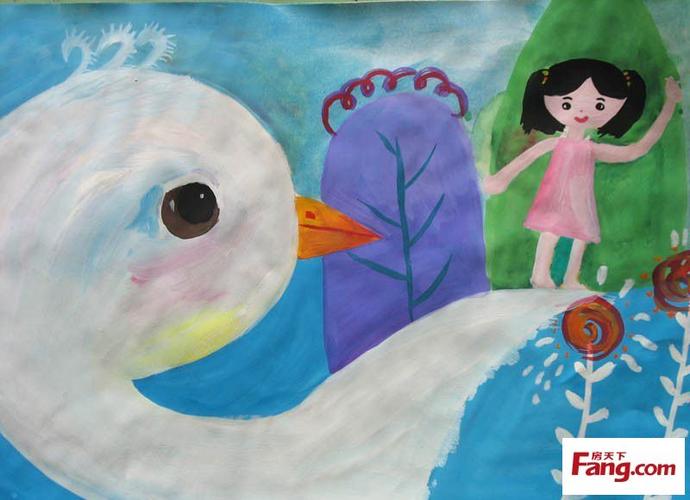 【畅想明日之家】儿童画参赛作品——给梦想插上翅膀