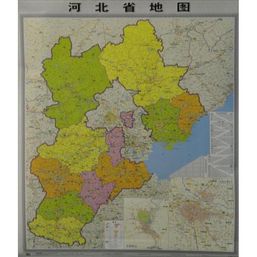 河北省行政区划地图山东省书籍版图正版新华书店文教区划图中国行政
