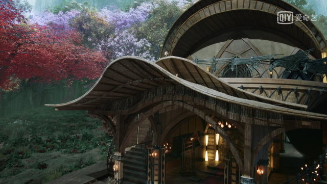 《宸汐缘》布景分析,唯美复古的宫宇建筑,南朝古风视觉享受