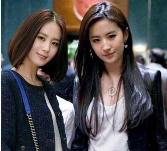刘诗诗刘亦菲撞衫,两人美得都不像话啊!