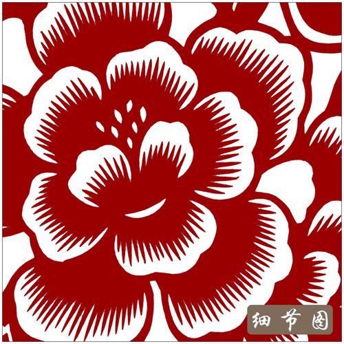 十二生肖剪纸图样手工刻纸图案素材打印底稿中国风窗花精细装饰画