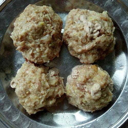 清蒸大肉圆子
