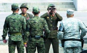 朝鲜向韩国军事哨所开枪 引发两军机关枪互射