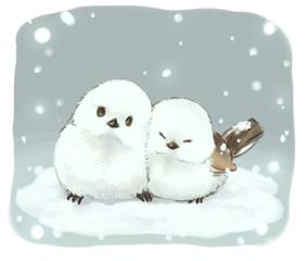 银喉长尾山雀_360图片