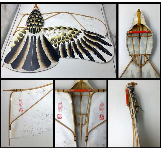 盘鹰多年放鹰经验老师傅精心绘制杜邦纸盘鹰优质风筝