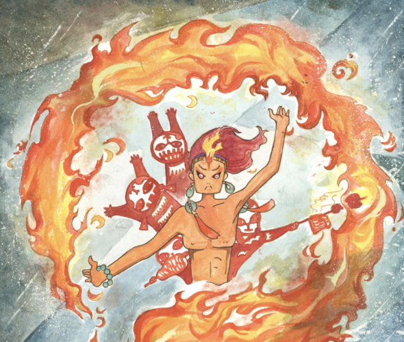 炎帝瞳孔深处微微震颤着,他怎么也不敢相信,自己最信任的,最疼爱的