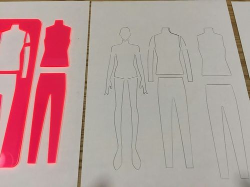 画效果图和款式图神器----服装设计稿模型板