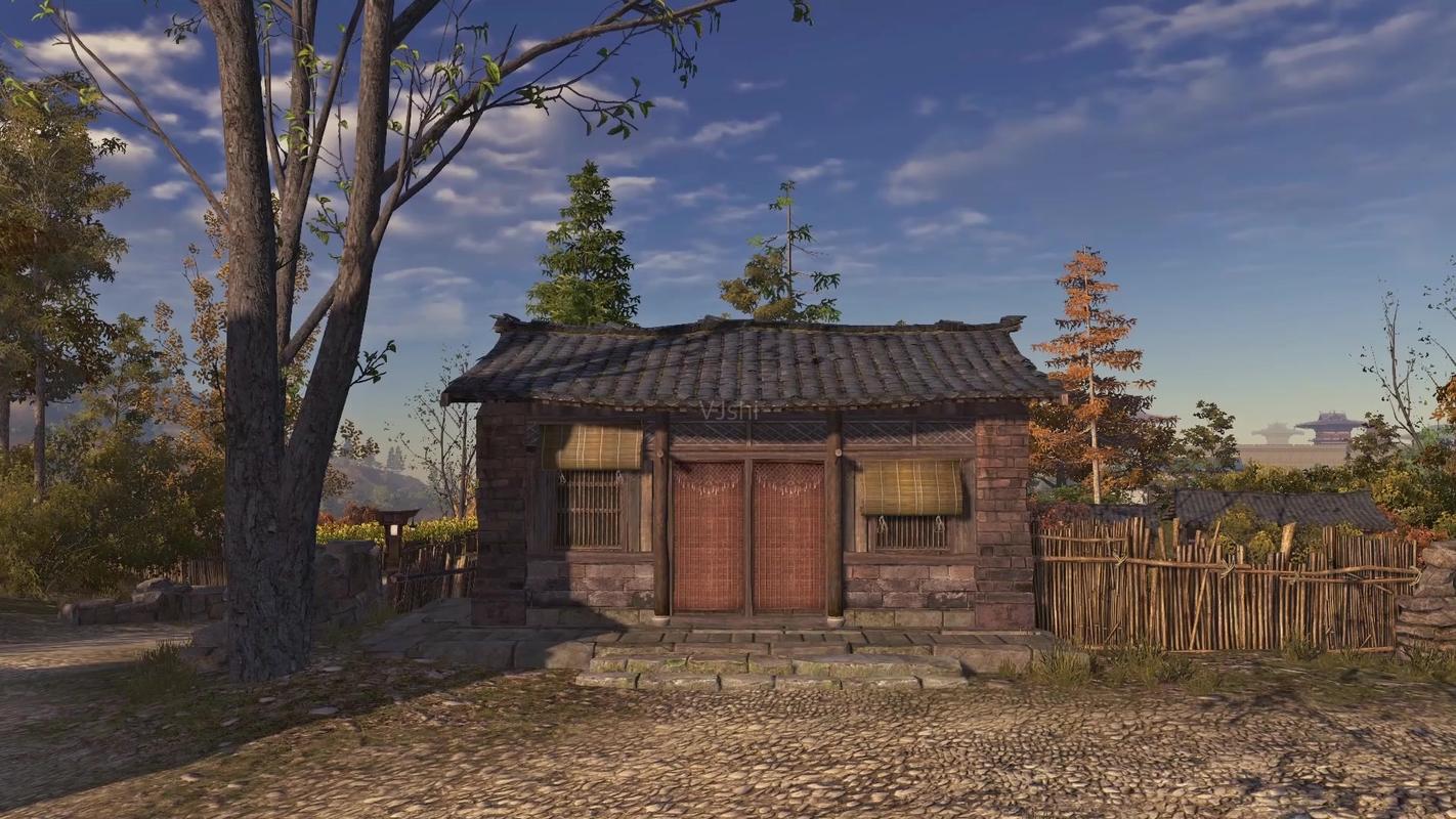 3d古代古风农家小屋_1920x1080_高清视频素材下载(:)