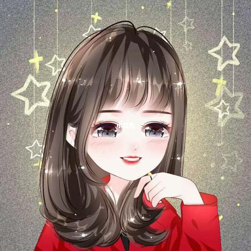 可爱大眼女孩头像_卡通_卡通头像_素材_头像