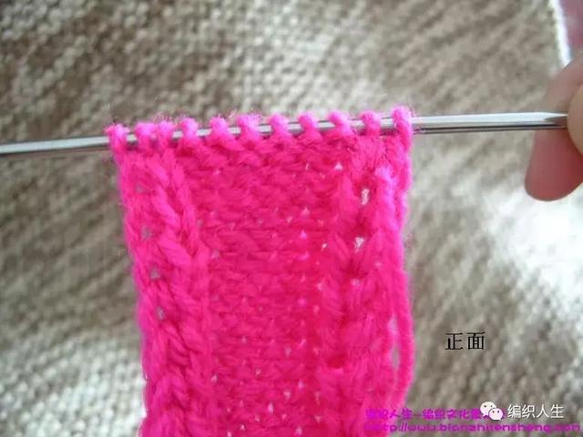 棒针拉链开衫毛衣门襟边处理,教你双边织法的编织技巧