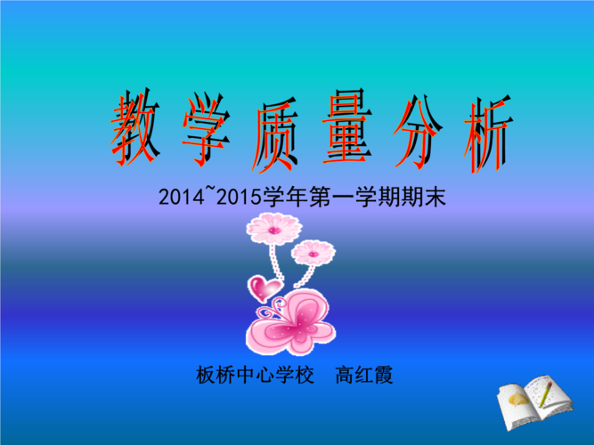 学第一学期期末质量分析资料.ppt