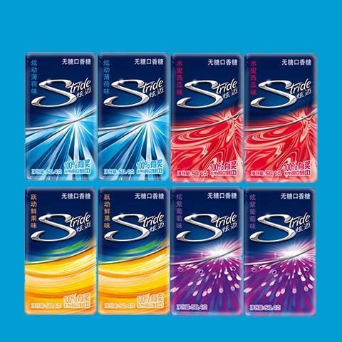 多口味选择 便于携带 炫迈口香糖28片盒无糖薄荷糖强劲清凉