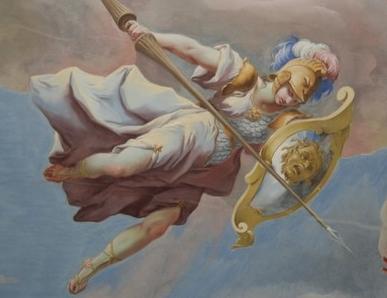 古希腊神话雅典娜手抄报 手抄报版面设计图