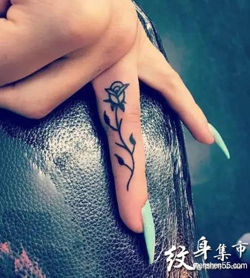 手指纹身手指纹身手稿手指纹身手稿图案大全