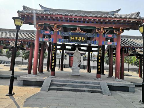 建设中的白居易故里文化园