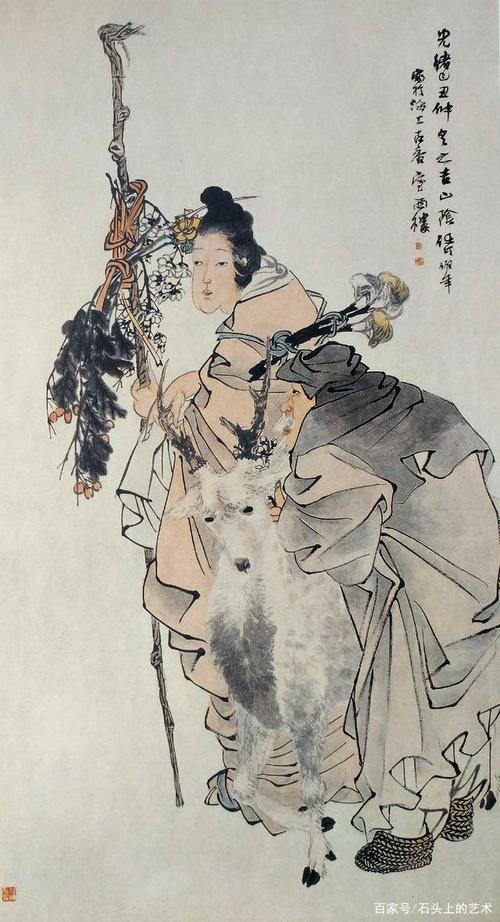 任伯年的人物画作品欣赏