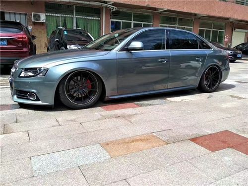 改装案例奥迪a4b7改装airbft空气避震效果airbft发布