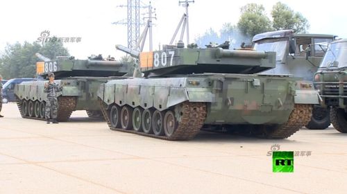 我军赴俄参加大赛的96a坦克疯狂训练 9 / 34