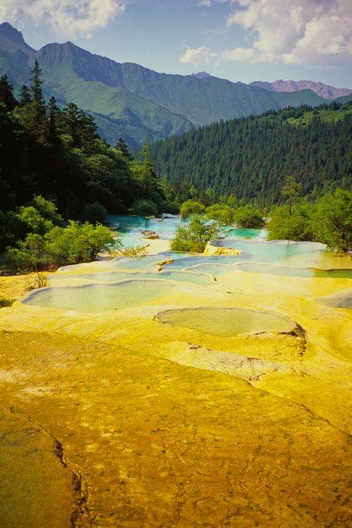 【蚁游中国】四川-黄龙-五彩池_旅游百科