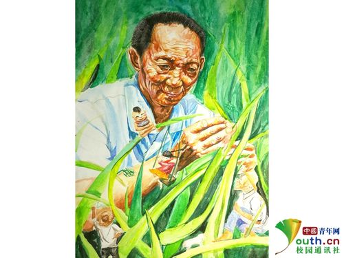 献礼七一 四川一高校学子手绘"中国梦"