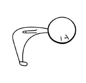 火柴人弯腰鞠躬 - 表情包在线制作