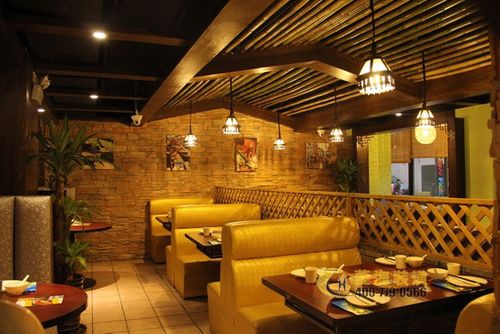 泰国餐厅设计装修效果图