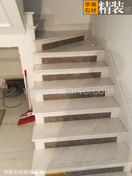 异形大理石楼梯踏步