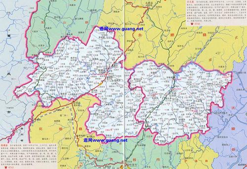 湘西保靖地图 古丈地图二全图,湘西保靖地图 古丈地图