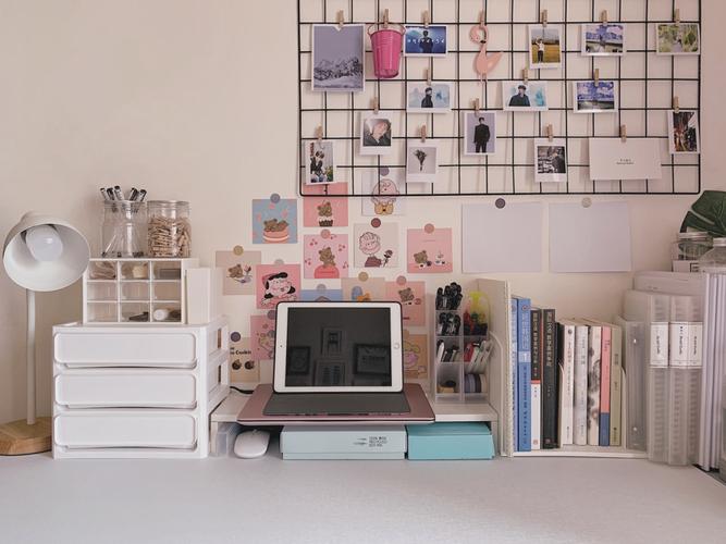 少女心书桌书桌布置