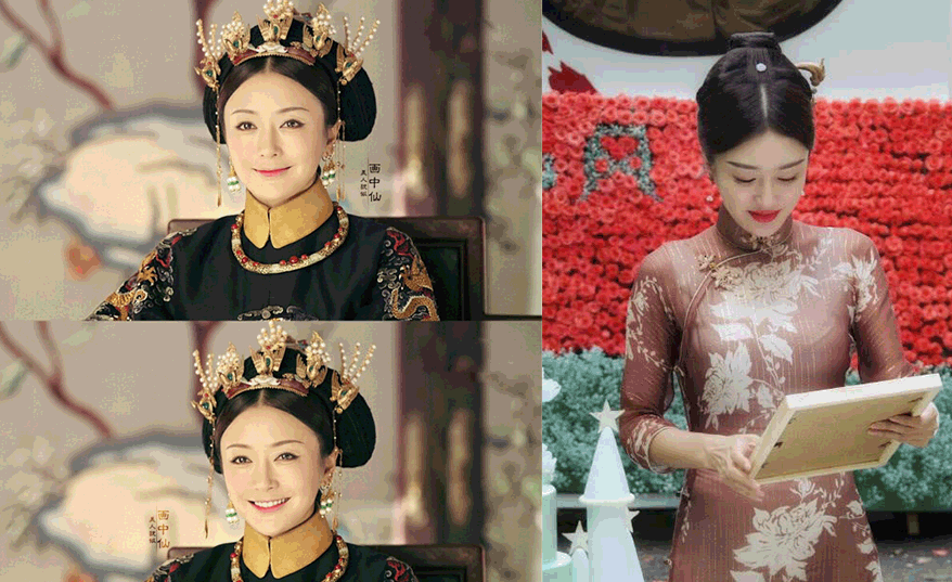 延禧攻略2年后秦岚再穿旗袍当她低头时这不就是富察皇后吗