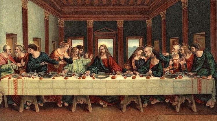 达芬奇《最后的晚餐》