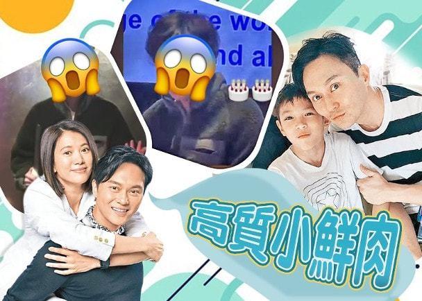 袁咏仪儿子正脸罕见曝光!长相帅气不输男团偶像,举手投足神似张智霖.