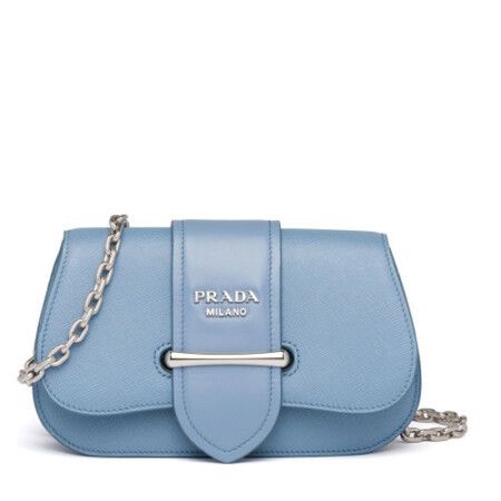 二手99新未使用prada普拉达女包女士pradasidoniesaffiano皮革手天