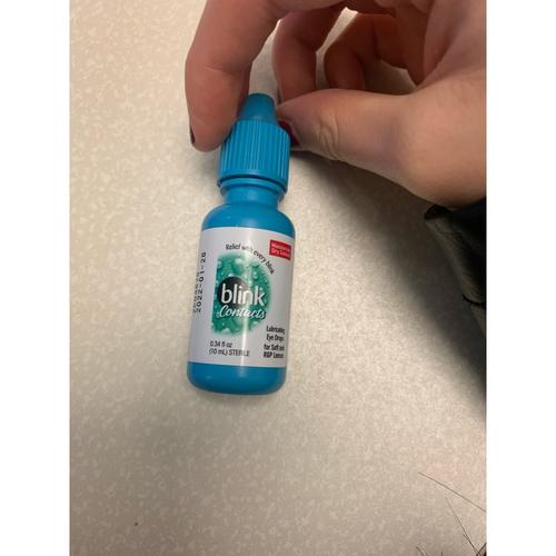 隐形眼镜用的眼药水