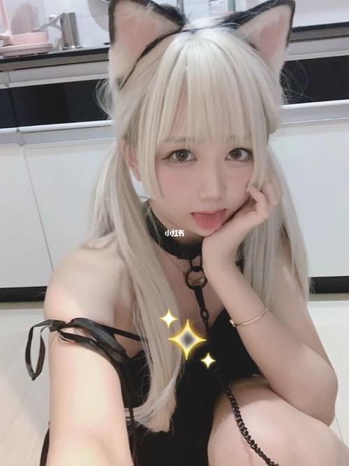 猫耳娘 黑暗系小猫 双马尾_猫咪_双马尾_时尚_发型