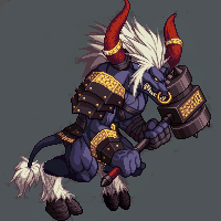 兽王 乌塔拉   (boss) 73lv  hp max:1100%  物攻:160%   物防