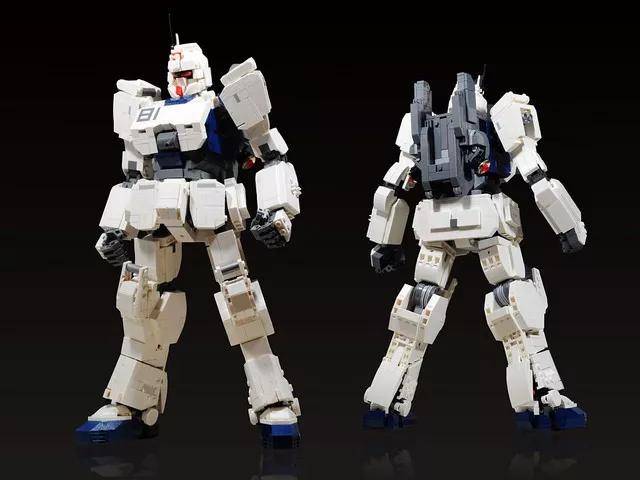 lego乐高moc作品欣赏:高达ez8及其他