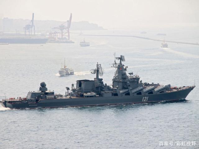 光荣级巡洋舰瓦良格号俄罗斯太平洋舰队的遮羞布