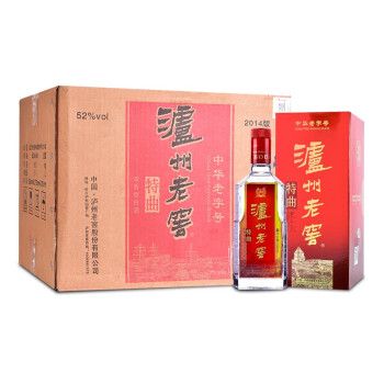 泸州老窖特曲浓香型白酒整箱装52度500ml6瓶内含手提袋