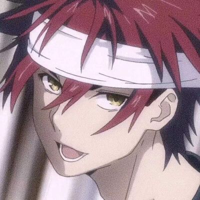 红发动漫男生头像