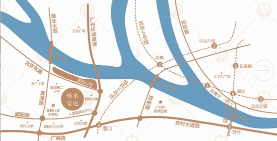 且未来佛山地铁5号线黄岐站,将设在珠水豪庭南面的鄱阳路,届时项目