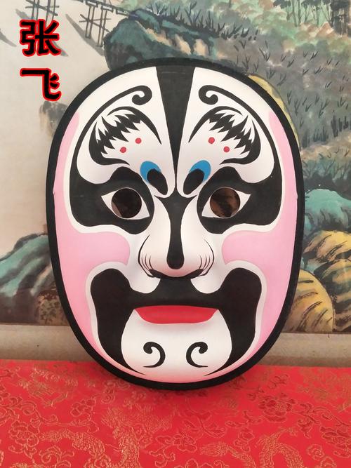 成品儿童儿童节节日演出手工绘画京剧川剧变脸脸谱