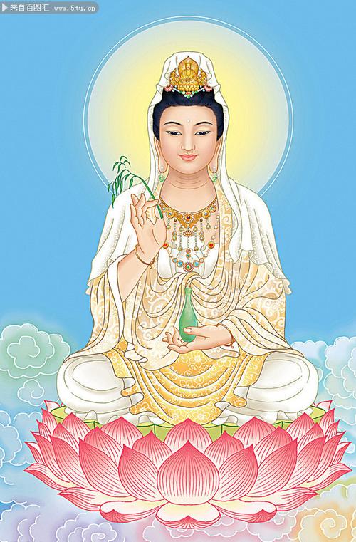 观音菩萨佛像图片下载