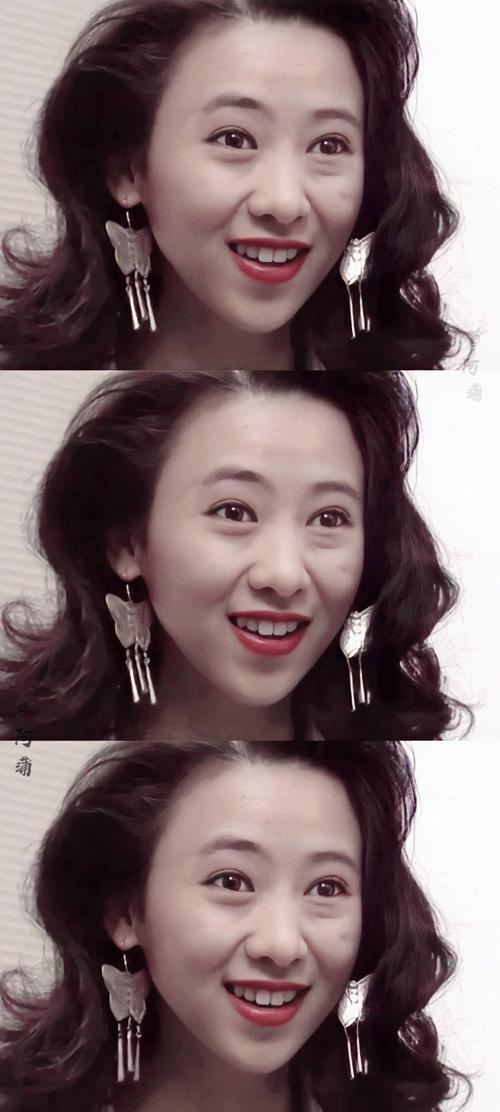 年轻时的翁虹,美貌倾城,仿佛人间尤物!