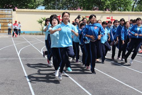 无极县文苑中学2018年运动会